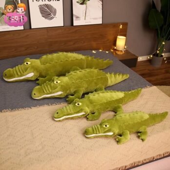 Jouets En Peluche De Crocodile Géant