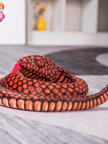 Jouets En Peluche De Serpent Cobra Géant