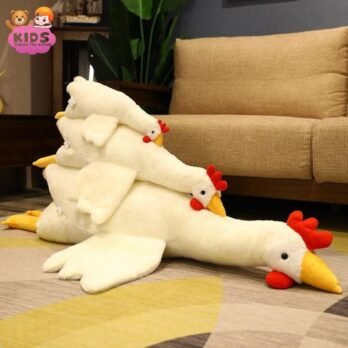 Jouets En Peluche De Coq Géant