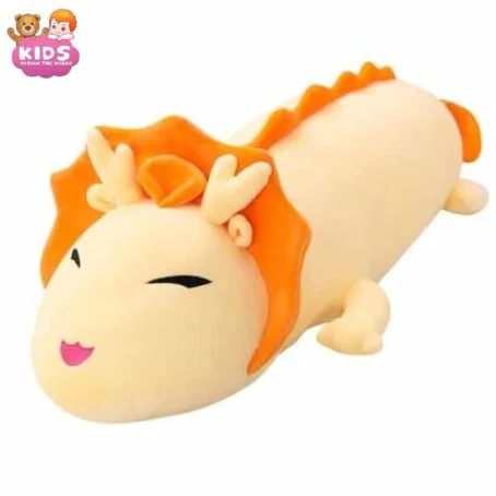 Dragon de feu géant en peluche