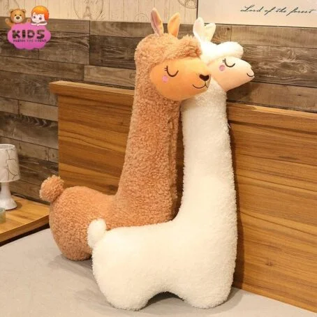 Jouet en peluche géant et adorable de lama