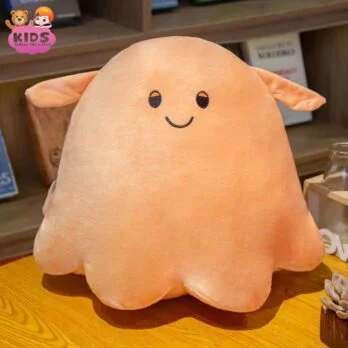 Peluche De Poulpe Géant Orange