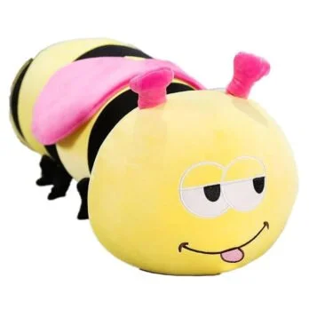 Énorme Peluche D’Abeille Rose