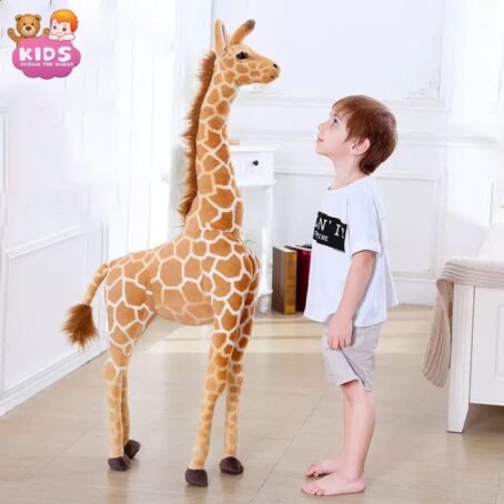 Jouet géant en peluche girafe