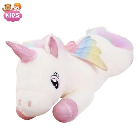 Licorne en peluche géante de 70 cm