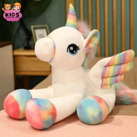 Jouet en peluche géant licorne