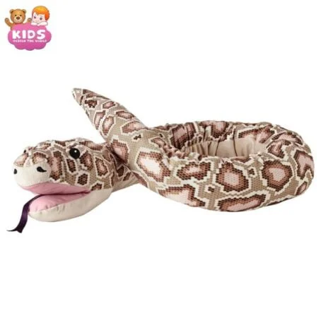 Marionnette géante en peluche de serpent