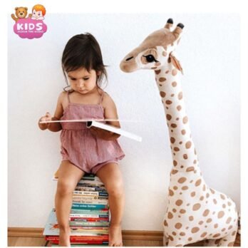 Jouet En Peluche Girafe