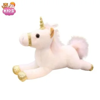 Peluche Licorne Dorée