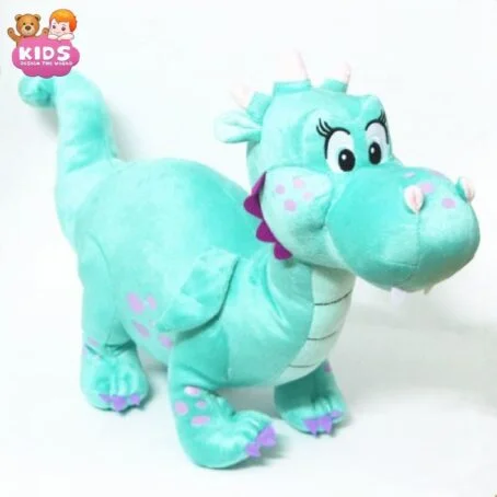 Dragon Vert En Peluche Trop Mignon