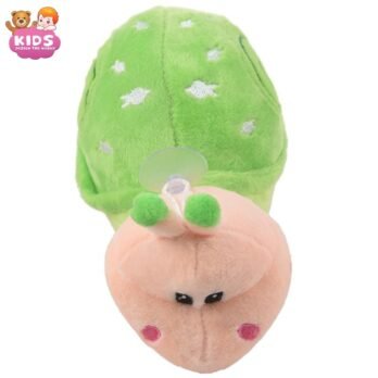 Jouet En Peluche Escargot Vert