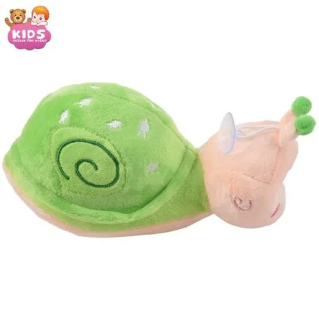 Jouet en peluche Escargot Vert