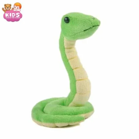 Peluche de serpent vert trop mignon