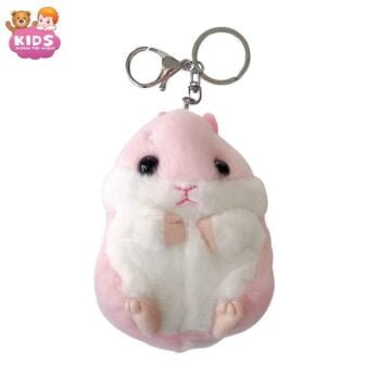 Porte-Clés Hamster En Peluche