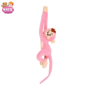 Enfants Mignon Singe En Peluche