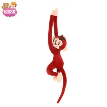 Enfants Mignon Singe En Peluche