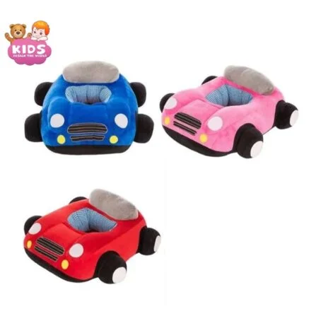 Chaise de voiture en peluche pour enfants