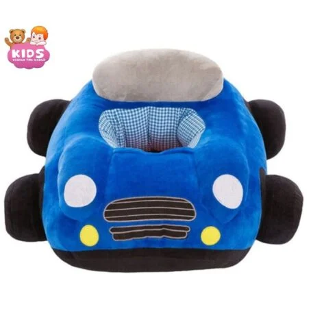 Chaise de voiture en peluche pour enfants