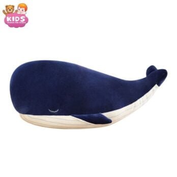 Grande Peluche De Baleine Bleue