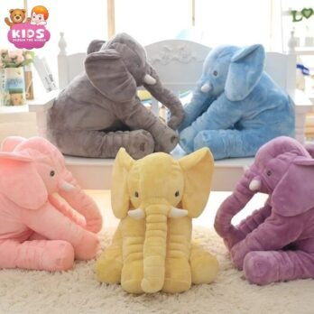 Jouet En Peluche D’Éléphant Géant