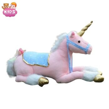 Géant Peluche Licorne Rose