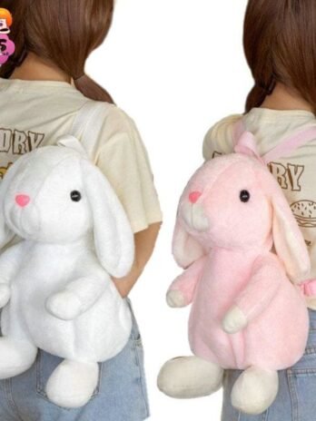 Sac À Dos En Peluche Réaliste Pour Lapins