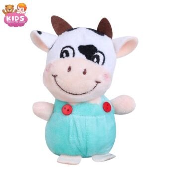 Petite Peluche De Vache Avec Porte-Clés
