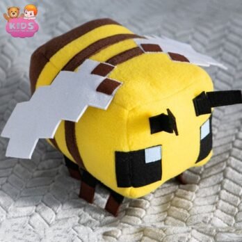 Jouet En Peluche Minecraft Abeille