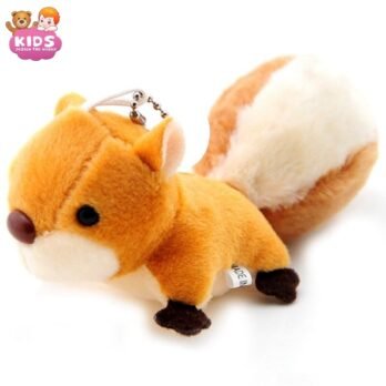 Porte-Clés En Peluche Mini Écureuil