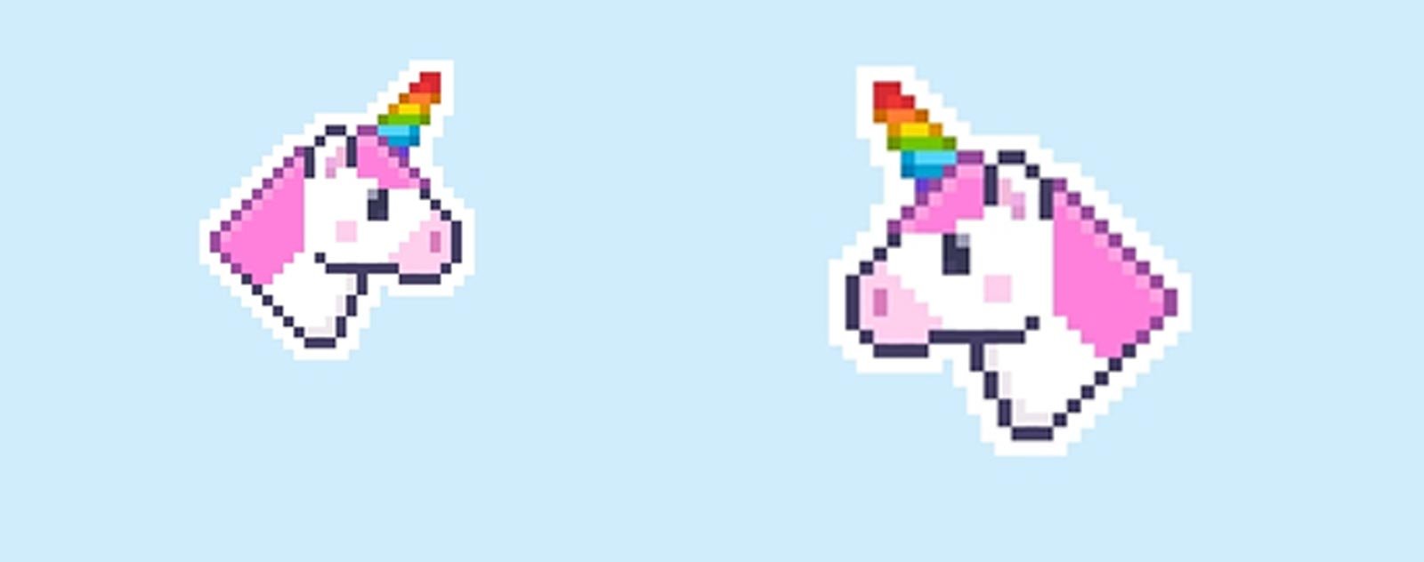 TOP 20 Pixel Art Licorne 22 modèle-pixel-art-licorne-facile