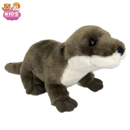 Peluche de loutre endormie