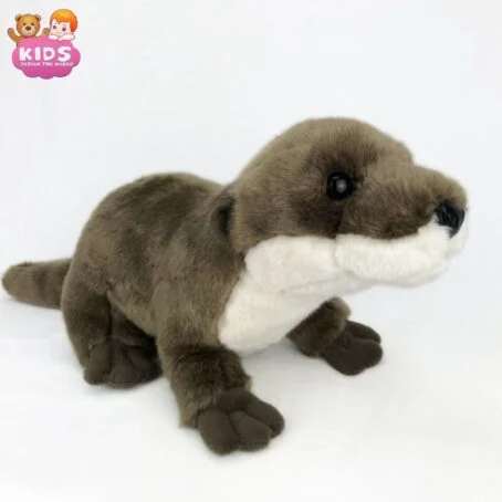 Peluche de loutre endormie