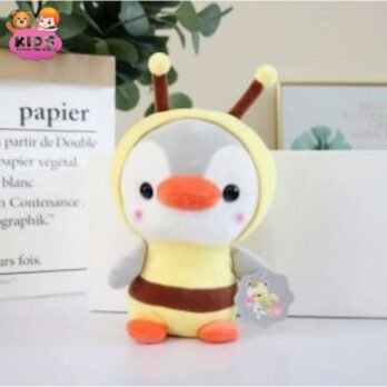 Peluche Pingouin Habillée En Abeille