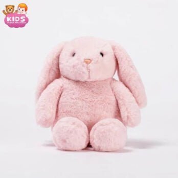 Lapin Rose En Peluche