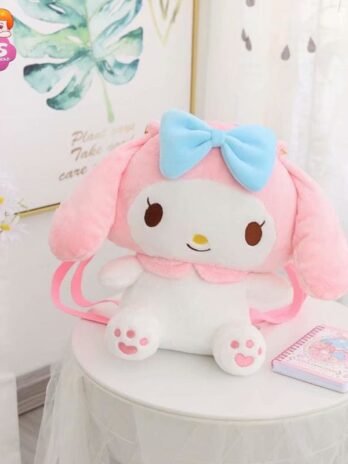 Lapin Rose En Peluche