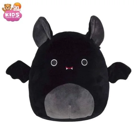 Coussin chauve-souris en peluche pour Halloween