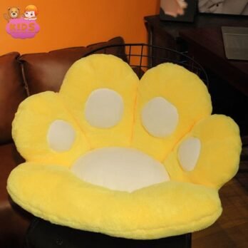 Coussin En Forme De Patte De Chat Pour Chaise En Peluche