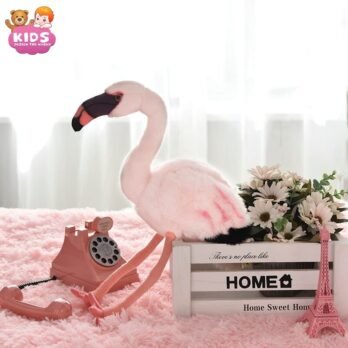 Jouets Flamant Rose En Peluche
