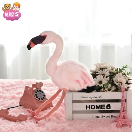 Jouets Flamant Rose en Peluche