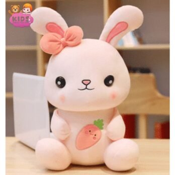 Lapin Rose En Peluche Trop Mignon