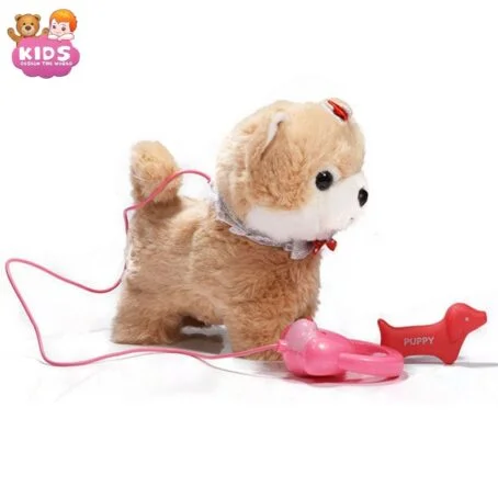 Jouets en peluche pour enfants, couleur marron