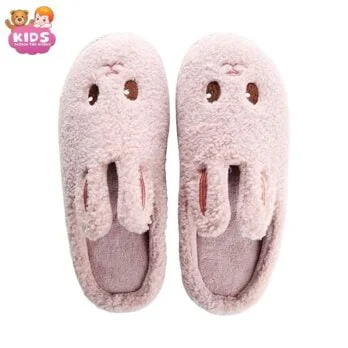 Chaussons En Peluche Lapin