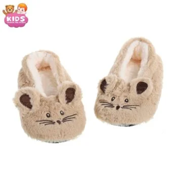 Pantoufles En Peluche Souris