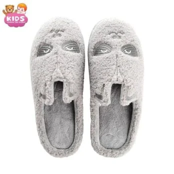 Chaussons En Peluche Raton Laveur