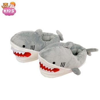Chaussons En Peluche Requin