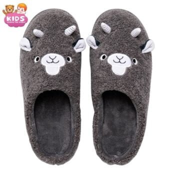Chaussons En Peluche Mouton