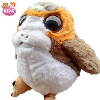 Jouet En Peluche Porg Bird Animal
