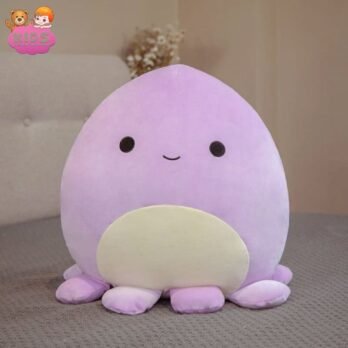 Jouet En Peluche De Poulpe Violet