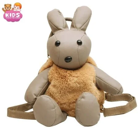 Sac à dos en peluche Lapin Moelleux