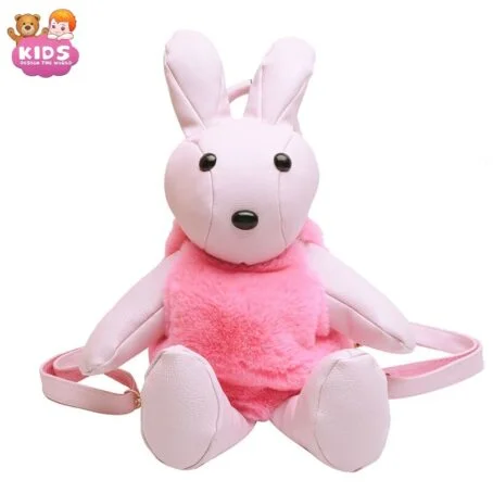 Sac à dos en peluche Lapin Moelleux